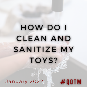 How Do I Clean and Sanitize My Toys? (QOTM January 2022)