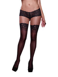 Tuscany Stay Up Thigh Highs with Lace Top
