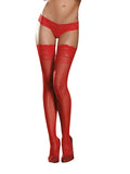 Tuscany Stay Up Thigh Highs with Lace Top