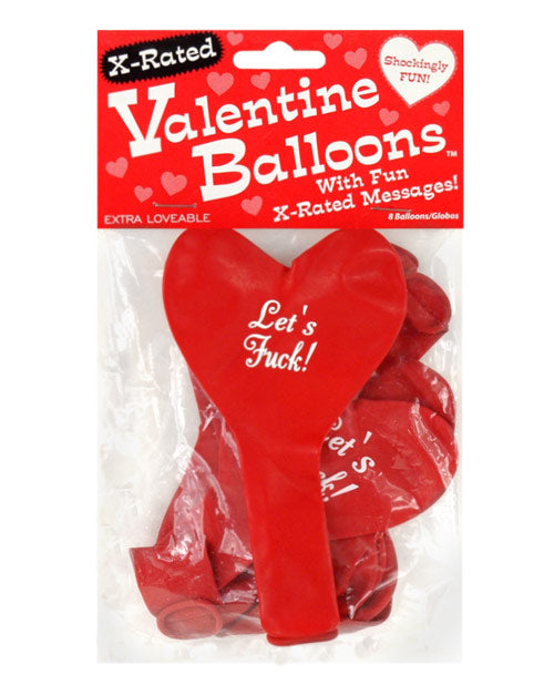 X-Rated Valentine Heart Balloons