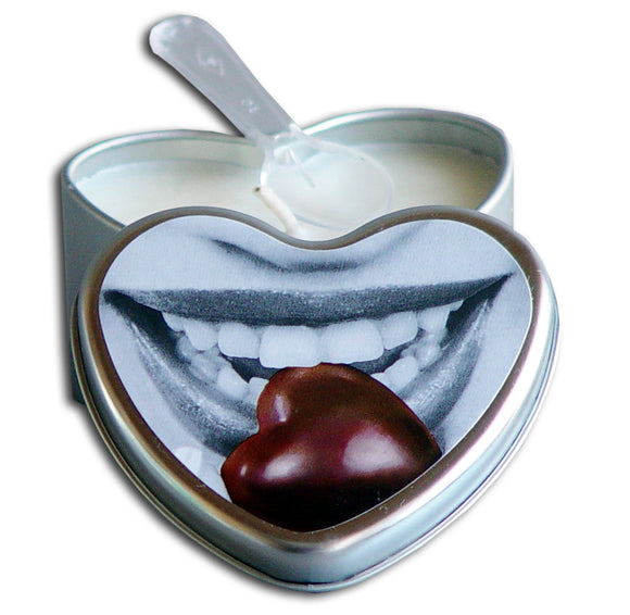 3-in-1 Heart Edible Massage Candles
