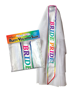 Bride Pride Veil & Sash