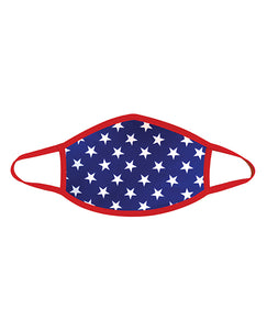 Murica USA Blue Star Mask