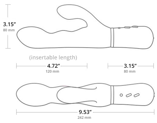 lovense nora rabbit vibrator Lovense Nora Bluetooth Rabbit Vibrator - Vibrators main image 0