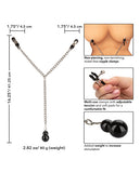 Nipple Play Weighted Dual Tier Nipple Clamps