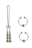 Intimate Play Nipple & Clitoral Body Jewelry Set In Silver