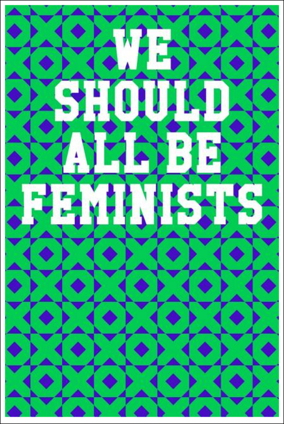 We Should All Be Feminists: College Ruled Notebook - XO Print