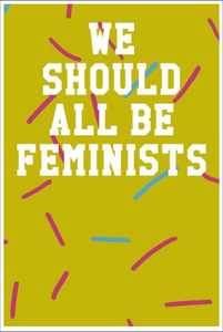 We Should All Be Feminists: Wide Ruled Notebook - Sprinkles