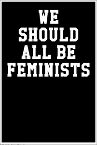 We Should All Be Feminists: College Ruled Notebook - Solid Colors