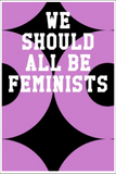 We Should All Be Feminists: College Ruled Notebook - Stars