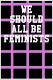 We Should All Be Feminists: Wide Ruled Notebook - Stripes