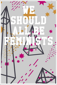 We Should All Be Feminists: Wide Ruled Notebook - Stars