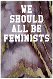 We Should All Be Feminists: Guitar Tab Notebook - Marble Patterns