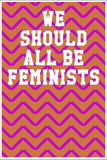 We Should All Be Feminists: Guitar Tab Notebook - Chevron Patterns