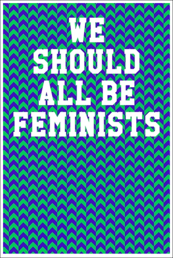 We Should All Be Feminists: Guitar Tab Notebook - Chevron Patterns