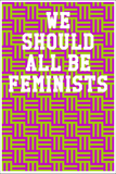 We Should All Be Feminists: Guitar Tab Notebook - Stripes