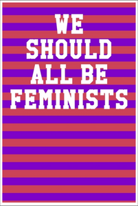 We Should All Be Feminists: Ukulele Tab Notebook - Stripes