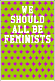 We Should All Be Feminists: Ukulele Tab Notebook - Stars
