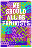 We Should All Be Feminists: Ukulele Tab Notebook - Collage Patterns