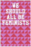 We Should All Be Feminists: Ukulele Tab Notebook - Triangles