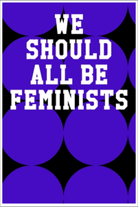 We Should All Be Feminists: Ukulele Tab Notebook - Circles