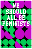 We Should All Be Feminists: Ukulele Tab Notebook - Circles