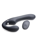 Mighty Rider 10x Vibrating Silicone Strapless Strap On