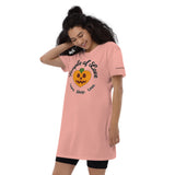 Halloween Logo Organic Cotton T-shirt Dress