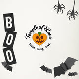 Halloween Logo Bubble-free stickers