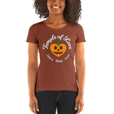 Halloween Logo short sleeve fitted t-shirt